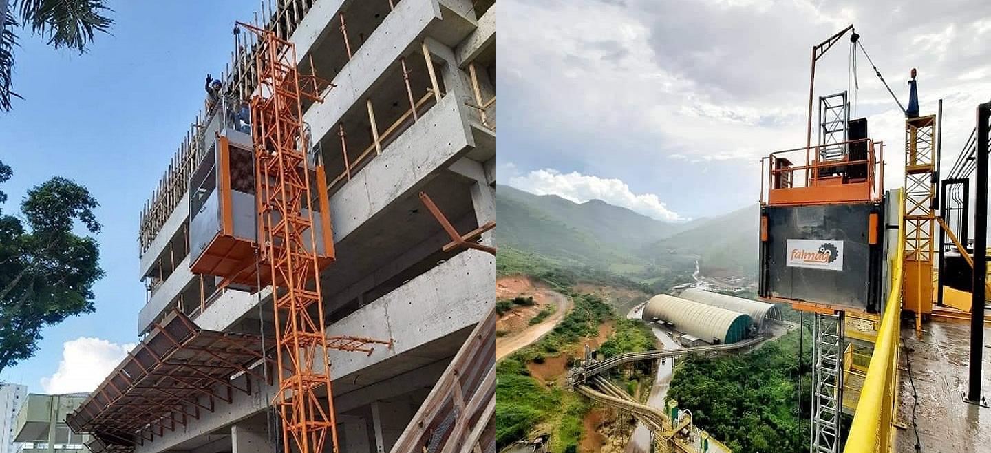 elevador cremalheira falmag slide home - Engenharia, Consultoria e Manufatura